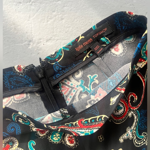 TOPSHOP Kate Moss Paisley Pants - Picture 4 of 4